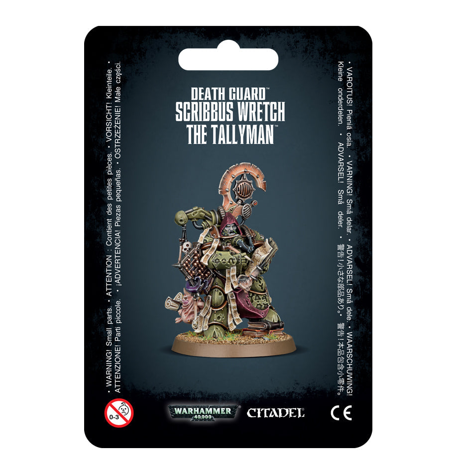 Warhammer 40k: Death Guard - Scribbus Wretch The Tallyman