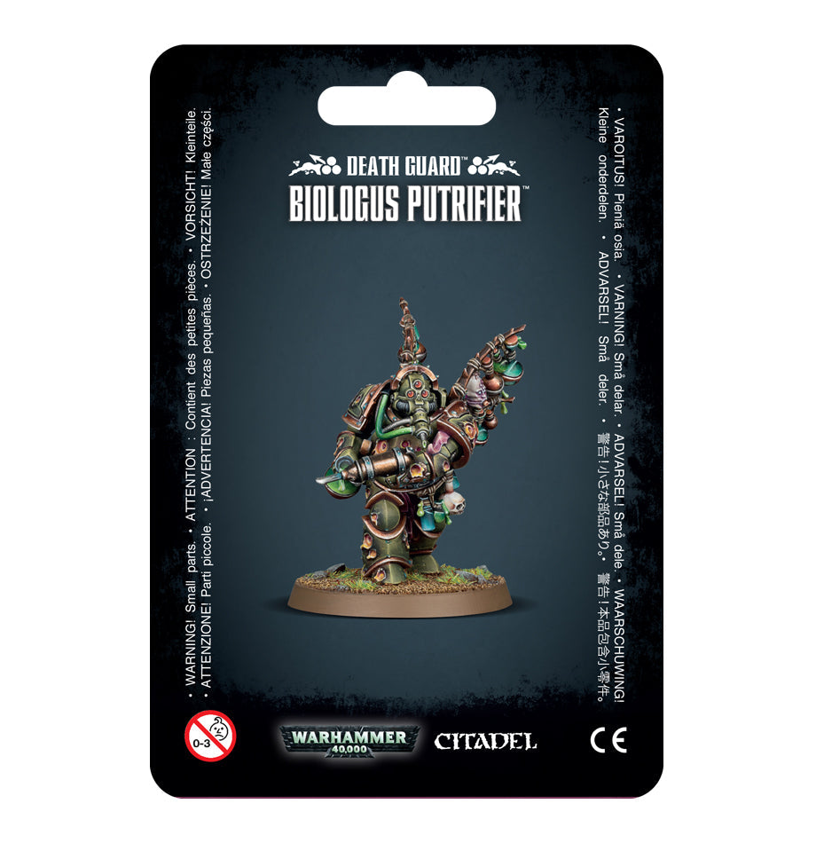 Warhammer 40k: Death Guard - Biologus Putrifier