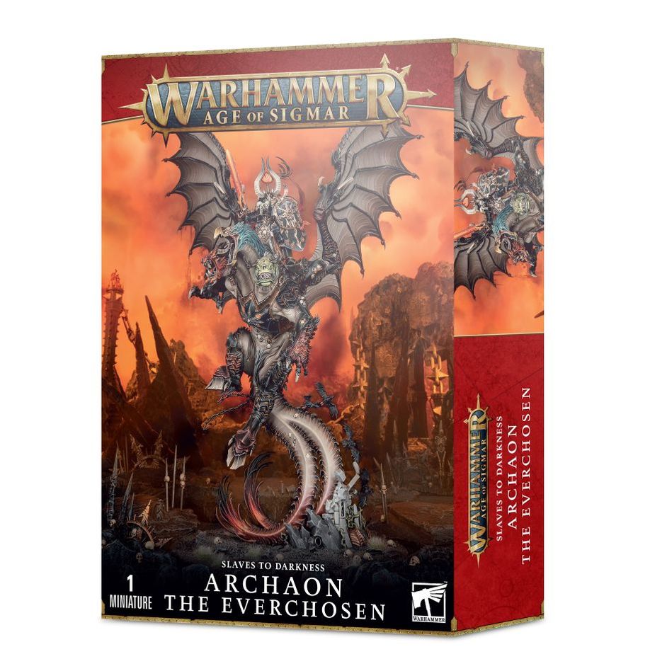 Age of Sigmar: Slaves to Darkness - Everchosen Archaon Exalted Grand Marshal of the Apocalypse