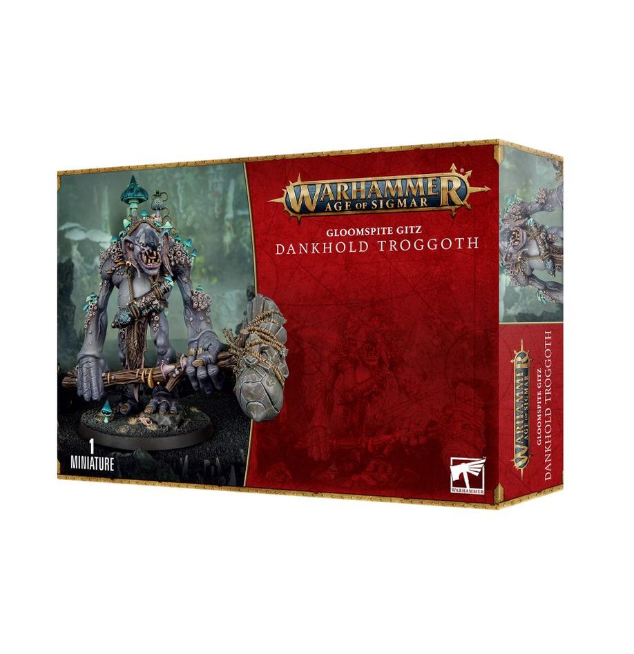 Age of Sigmar: Gloomspite Gitz - Dankhold Troggoth / Troggboss