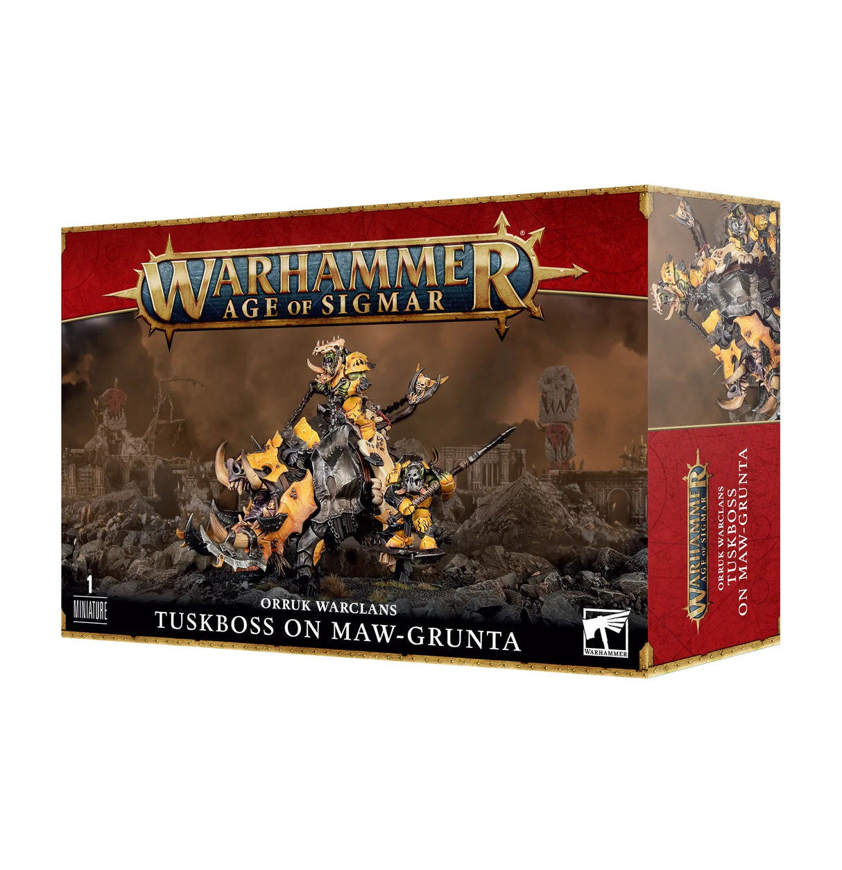 Age of Sigmar: Orruk Warclans - Tuskboss On Maw-Grunta