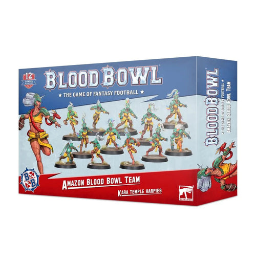 Blood Bowl: Amazon Team - The Kara Temple Harpies