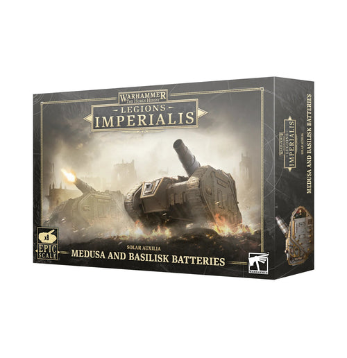 Warhammer: Legions Imperialis - Solar Auxilia Basilisks / Medusas