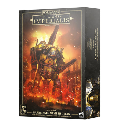 Warhammer: Legions Imperialis - Warbringer Nemesis Titan with Quake Cannon