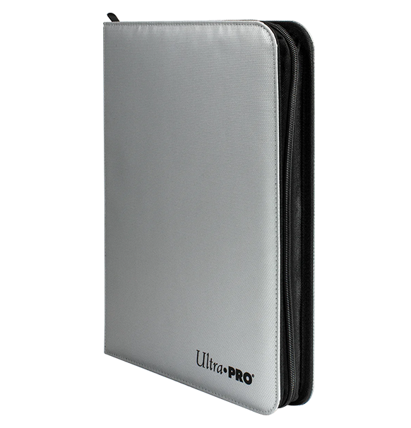 Ultra PRO 9-Pocket Zippered Pro Binder - Silver