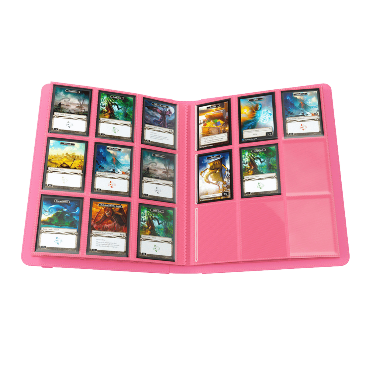 Gamegenic: Prime 18-Pocket Album - Pink