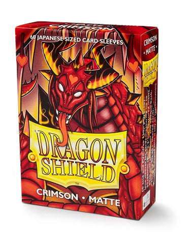 Dragon Shield Matte Japanese Sleeves - Crimson (60)