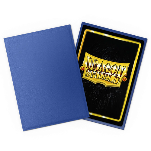 Dragon Shield: Matte Non-Glare Sleeves (100) - Blue