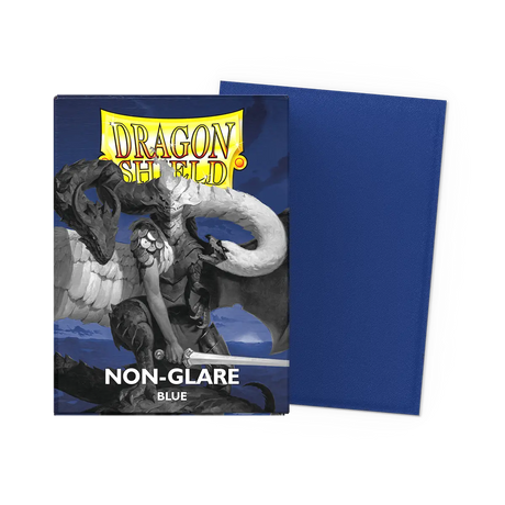 Dragon Shield: Matte Non-Glare Sleeves (100) - Blue