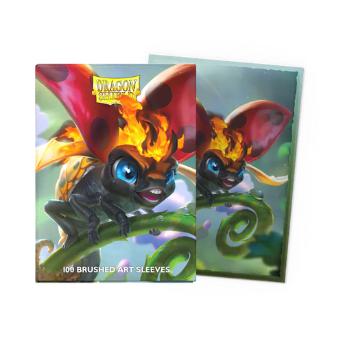 Dragon Shield Brushed Art Sleeves (100) - The Burnbug