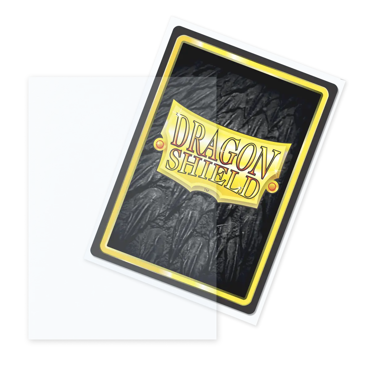 Dragon Shield - Standard Size Outer Sleeves - Matte Clear (100 Sleeves)