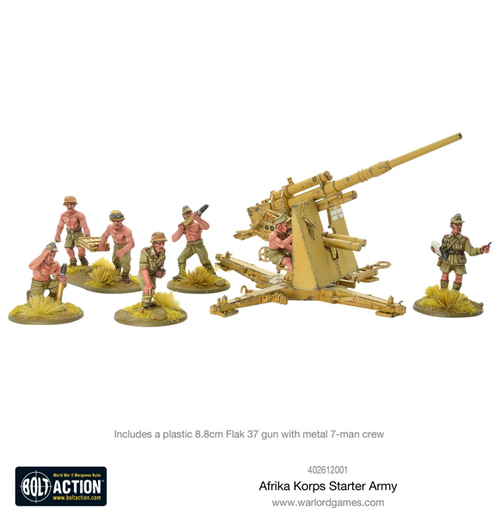 Bolt Action: Afrika Korps - Starter Army (Eng)