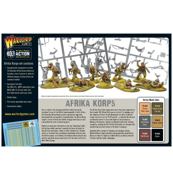 Bolt Action: Afrika Korps Infantry (Eng)