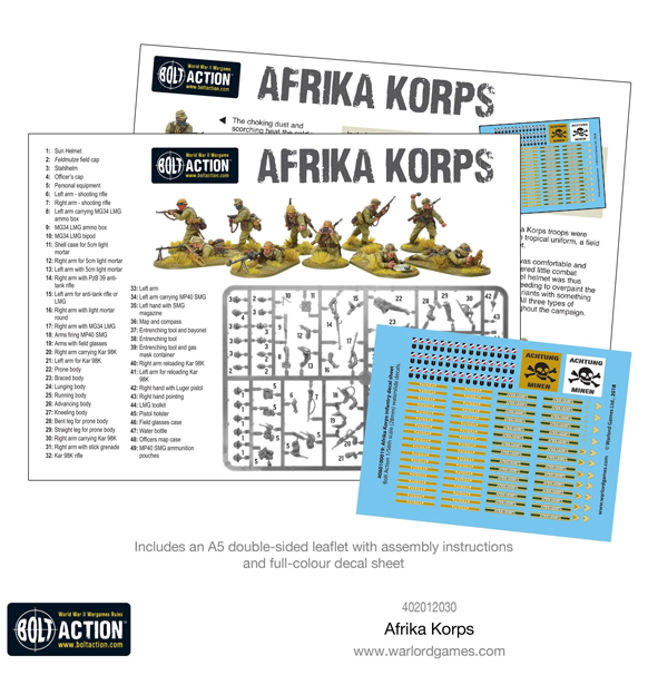 Bolt Action: Afrika Korps Infantry (Eng)