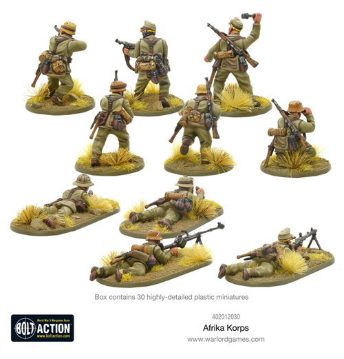 Bolt Action: Afrika Korps Infantry (Eng)