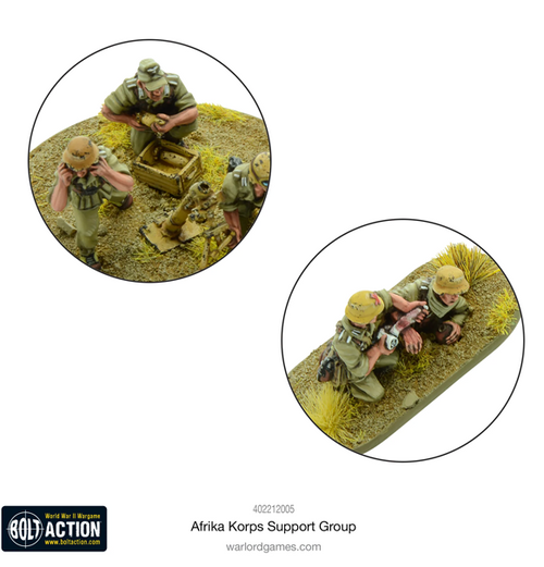 Bolt Action: Afrika Korps - Support Group (Eng)