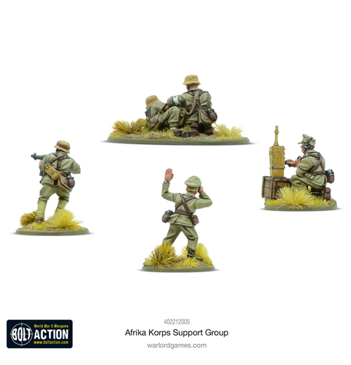 Bolt Action: Afrika Korps - Support Group (Eng)