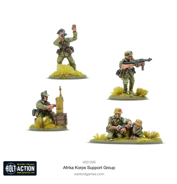 Bolt Action: Afrika Korps - Support Group (Eng)