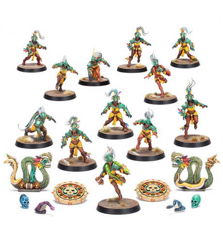 Blood Bowl: Amazon Team - The Kara Temple Harpies