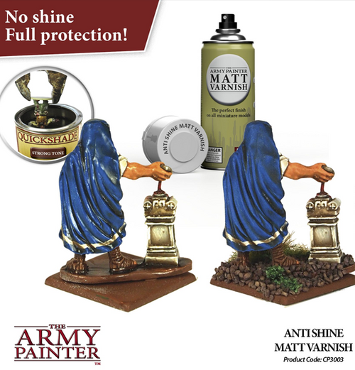 Army Painter Anti Shine Matt Varnish Spray