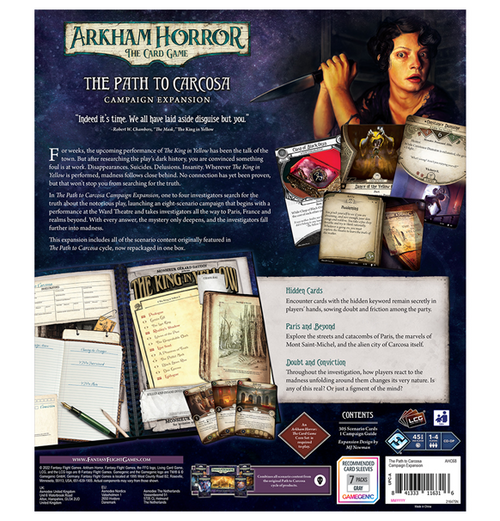 Arkham Horror: The Card Game - The Path to Carcosa Campaign Expansion (Exp) (Eng)