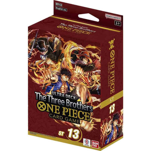 One Piece: Card Game - The Three Brothers Ultra Deck St-13 (Eng)