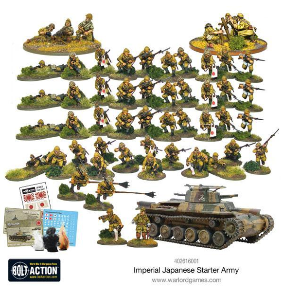 Bolt Action: Banzai! Imperial Japanese - Starter Army (Eng)