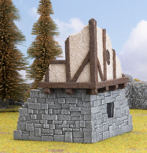 Battlefield in a box: Wartorn Village - Small Ruin