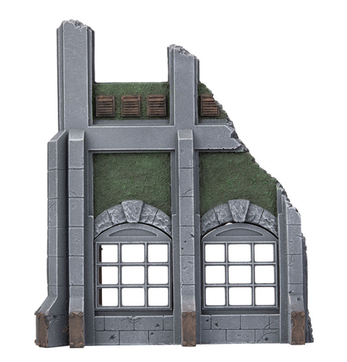 Battlefield in a box: Gothic Industrial Ruins - Medium Corner