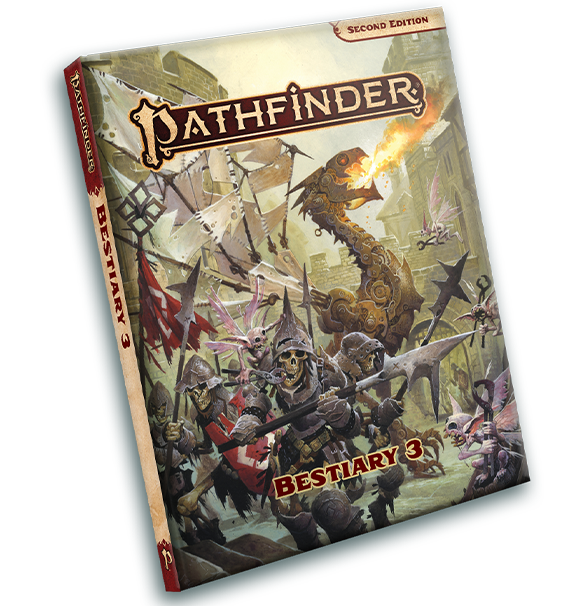 Pathfinder 2nd: Bestiary 3 (Eng)