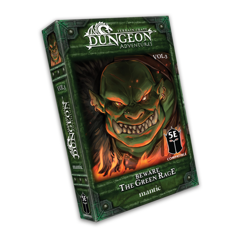 Terrain Crate: Dungeon Adventures vol. 3 - Beware the Green Rage