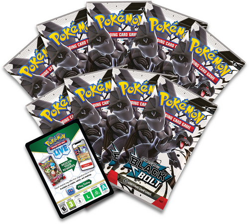 Pokemon Scarlet & Violet 10.5 - Black Bolt - Elite Trainer Box Zekrom