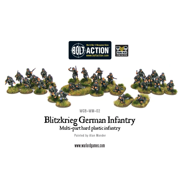 Bolt Action: Blitzkrieg! German Infantry (Eng)