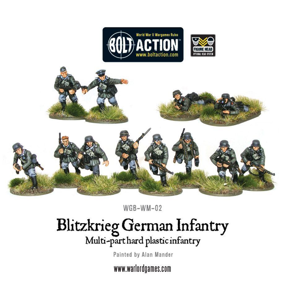 Bolt Action: Blitzkrieg! German Infantry (Eng)