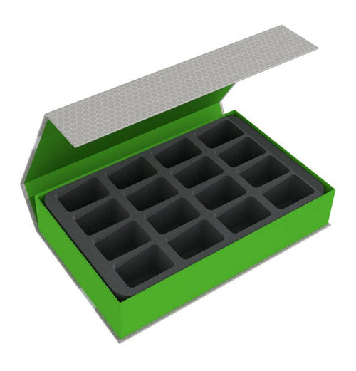 Feldherr Magnetic Box - For Blood Bowl Miniatures - Green (2016 Edition)