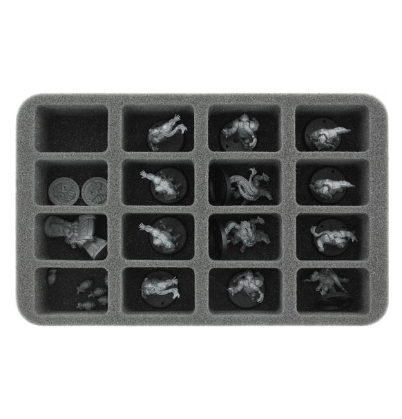 Feldherr Magnetic Box - For Blood Bowl Miniatures - Green (2016 Edition)