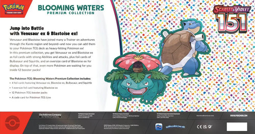 Pokemon Scarlet & Violet 3.5 151 - Blooming Waters - Premium Collection