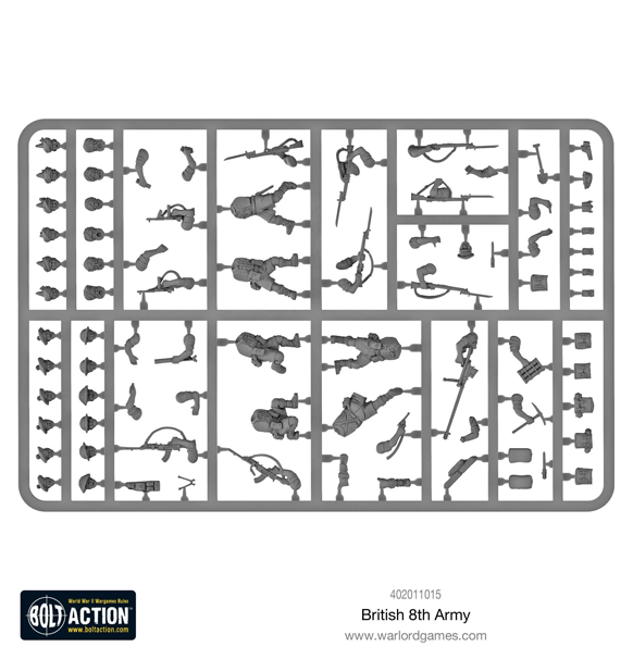 Bolt Action: British 8th Army Infantry (Eng)