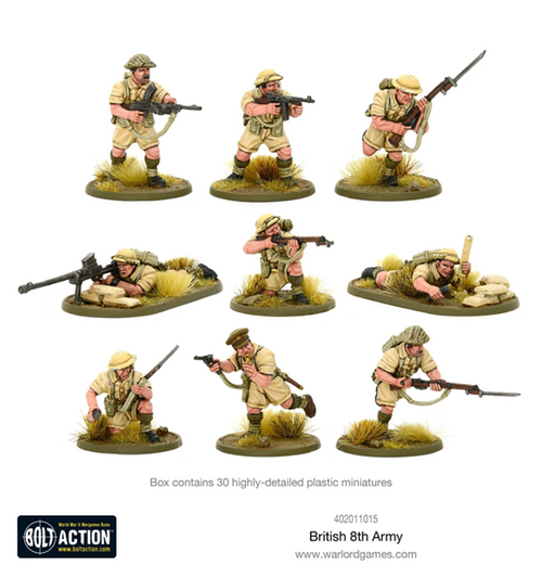 Bolt Action: British 8th Army Infantry (Eng)