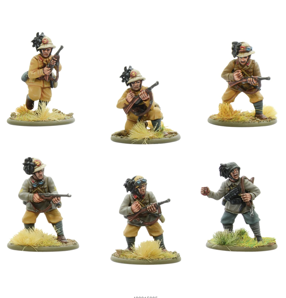 Bolt Action: Italien Bersaglieri - Starter Army (Eng)