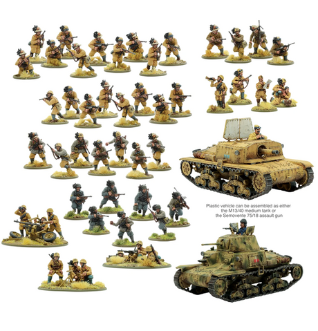 Bolt Action: Italien Bersaglieri - Starter Army (Eng)