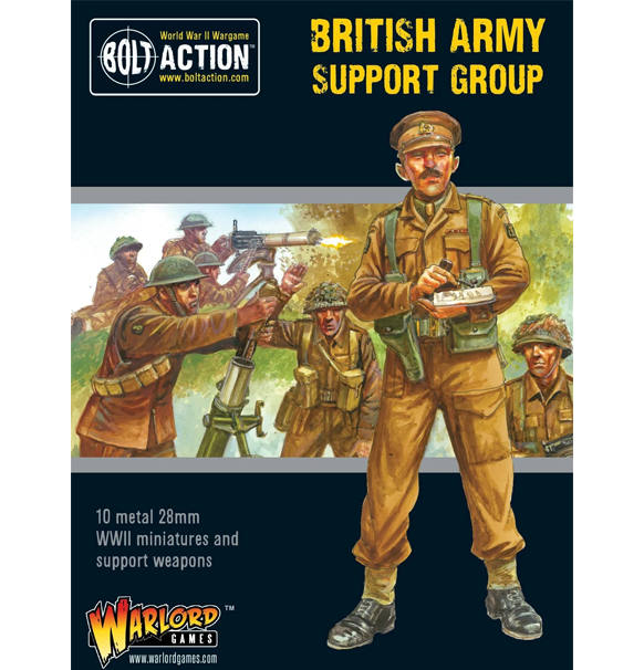 Bolt Action: British Army - Support Group (Eng)
