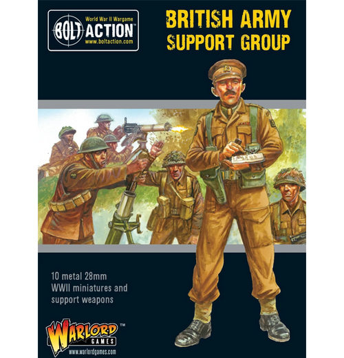 Bolt Action: British Army - Support Group (Eng)