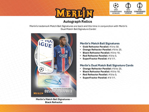 Topps Merlin Chrome UEFA 2024/25 - Hobby Box