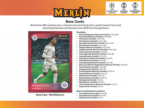 Topps Merlin Chrome UEFA 2024/25 - Value Box