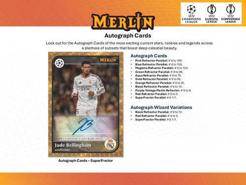 Topps Merlin Chrome UEFA 2024/25 - Value Box