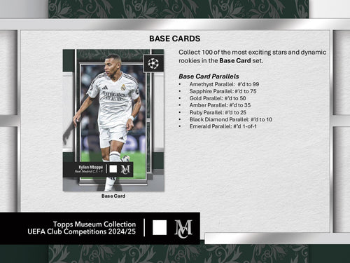 Topps Museum Collection UEFA Club Competitions 2024/25 - Hobby box