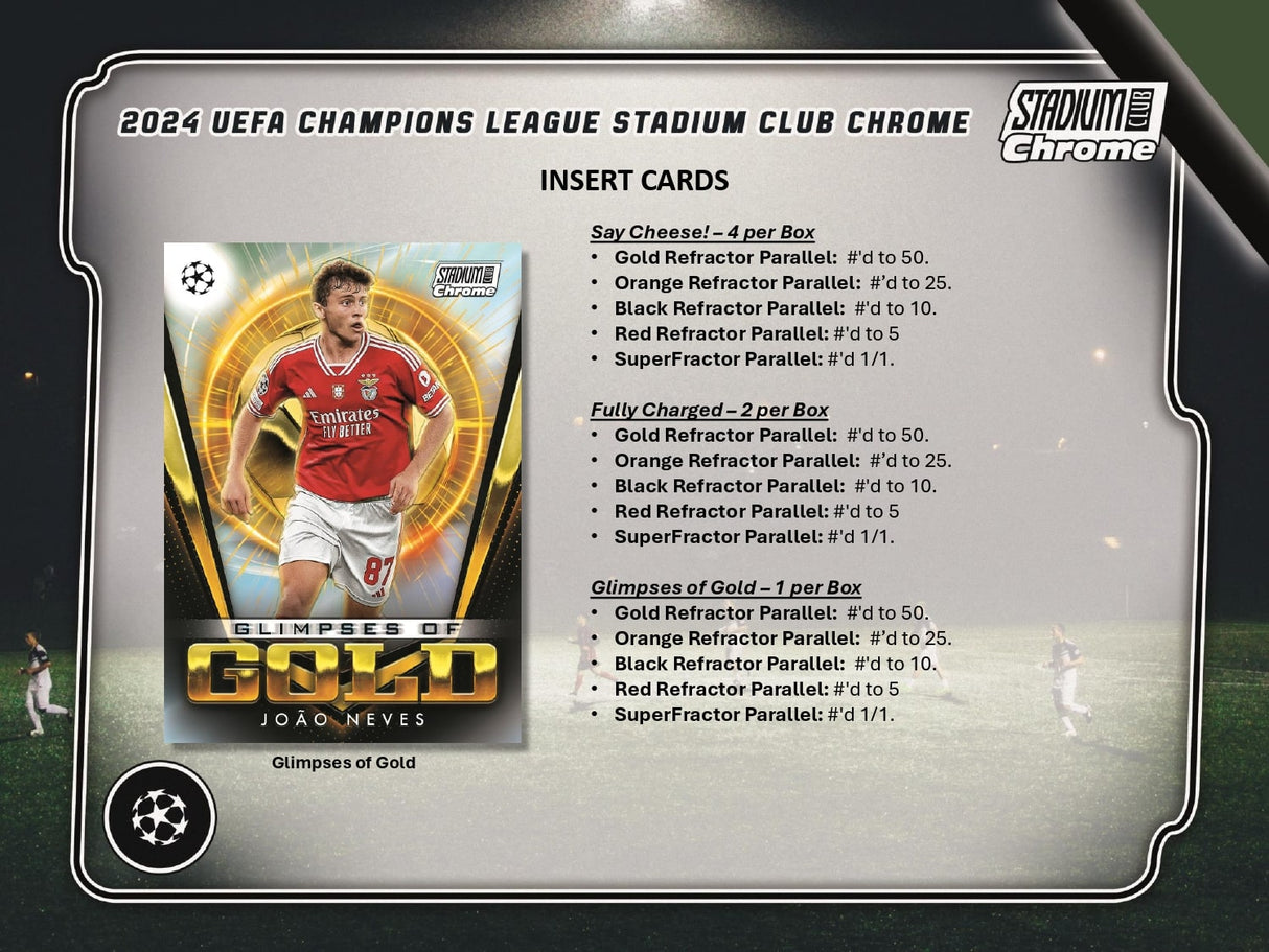 Topps Stadium Club Chrome UEFA 2023/24 - Hobby Box
