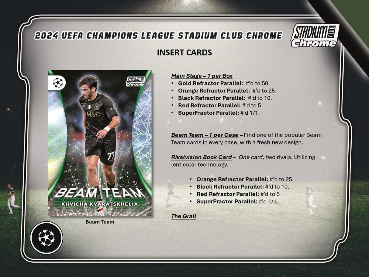 Topps Stadium Club Chrome UEFA 2023/24 - Hobby Box