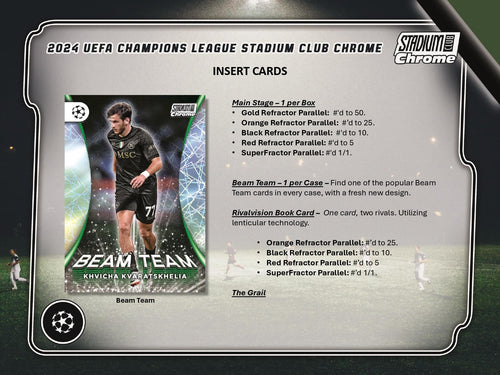 Topps Stadium Club Chrome UEFA 2023/24 - Hobby Box